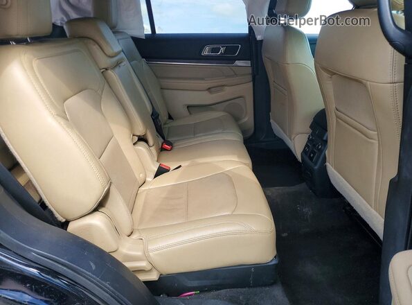 1FM5K7F8XGGC91352 2016 FORD EXPLORER Black Vista de los asientos traseros