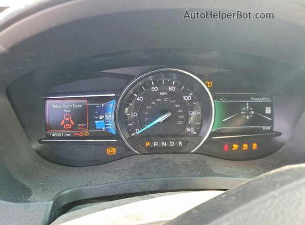 1FM5K7F8XGGC91352 2016 FORD EXPLORER Black Vista del cuadro de instrumentos