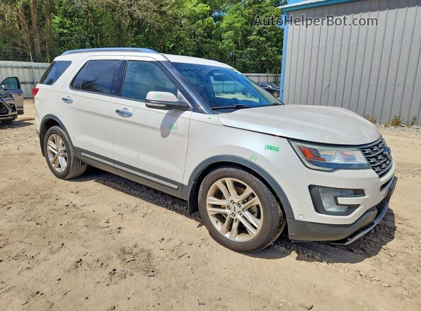 1FM5K7F8XHGA84235 2017 FORD EXPLORER White Przód prawy