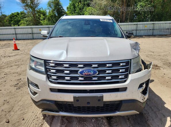 1FM5K7F8XHGA84235 2017 FORD EXPLORER White Widok z przodu