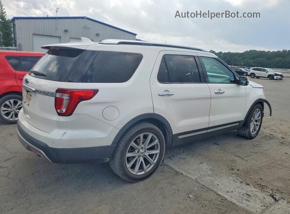 1FM5K7F8XHGE33023 2017 FORD EXPLORER Белый Задняя правая четверть