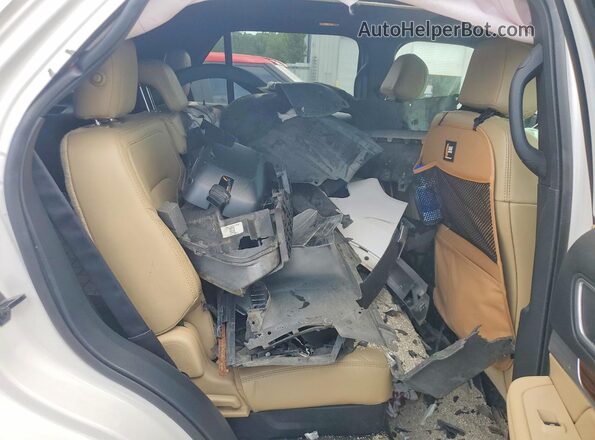 1FM5K7F8XHGE33023 2017 FORD EXPLORER Белый Вид задних сидений