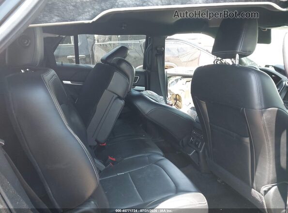 1FM5K7F8XJGA82183 2018 FORD EXPLORER Black Vista de la etiqueta del VIN