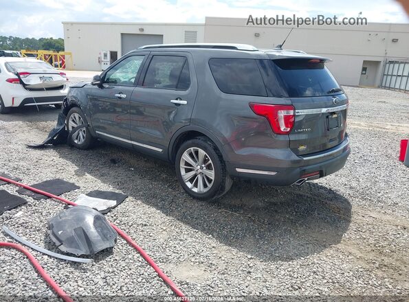1FM5K7F8XKGA37505 2019 FORD EXPLORER Gray Հետևի ձախ