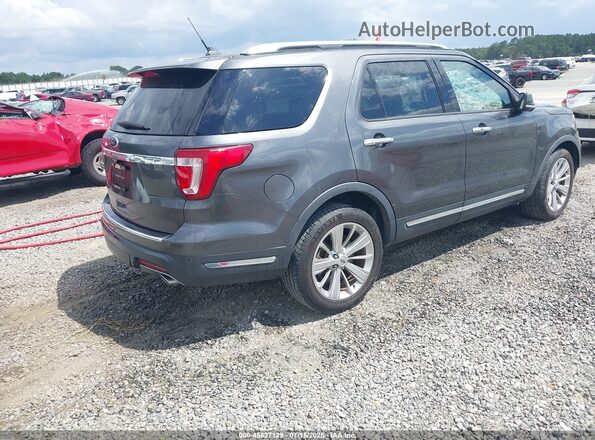 1FM5K7F8XKGA37505 2019 FORD EXPLORER Gray Հետևի աջ