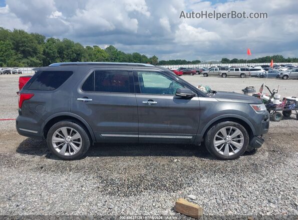 1FM5K7F8XKGA37505 2019 FORD EXPLORER Gray Սալոնի 360 աստիճան տեսք