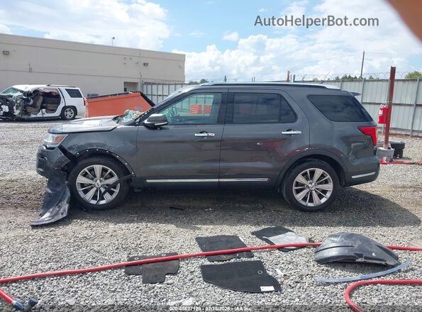 1FM5K7F8XKGA37505 2019 FORD EXPLORER Gray 