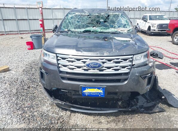 1FM5K7F8XKGA37505 2019 FORD EXPLORER Gray Սալոնի հետևի տեսք