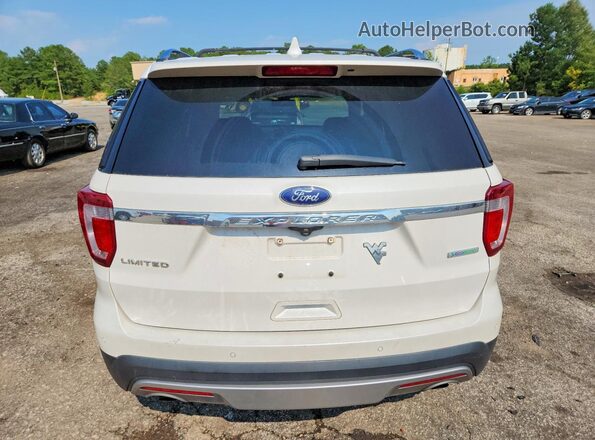 1FM5K7FH0HGC02549 2017 FORD EXPLORER Белый Вид сзади