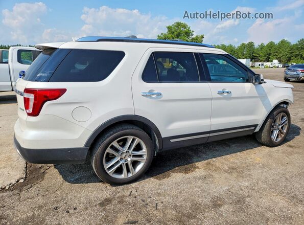 1FM5K7FH0HGC02549 2017 FORD EXPLORER Белый Задняя правая четверть