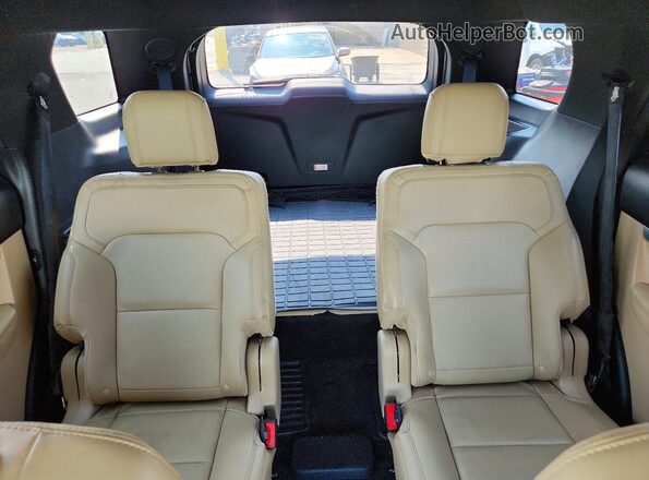 1FM5K7FH0HGC02549 2017 FORD EXPLORER Белый Вид задних сидений