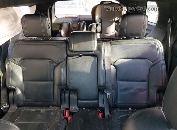 1FM5K7FH3HGC05137 2017 FORD EXPLORER Burgundy Vista de los asientos traseros