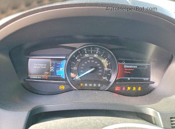 1FM5K7FH3HGC05137 2017 FORD EXPLORER Burgundy Vista del cuadro de instrumentos