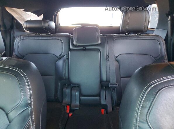 1FM5K7FH4GGD36009 2016 FORD EXPLORER Red Vista de los asientos traseros