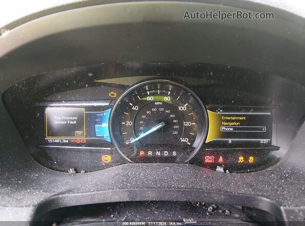 1FM5K7FH4HGC94197 2017 FORD EXPLORER Синий Вид задних сидений