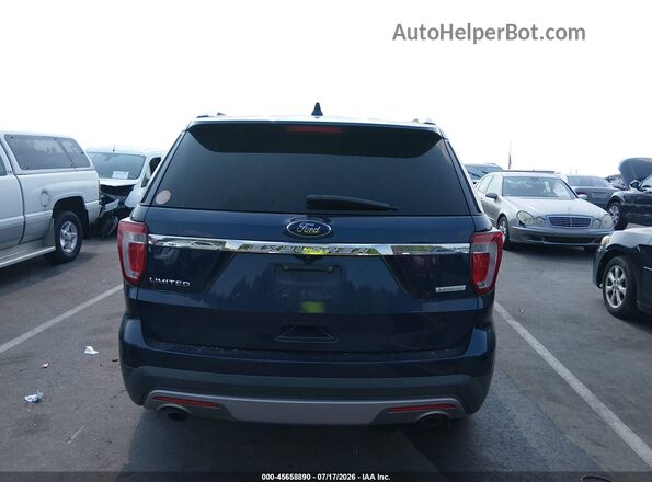 1FM5K7FH4HGC94197 2017 FORD EXPLORER Синий 