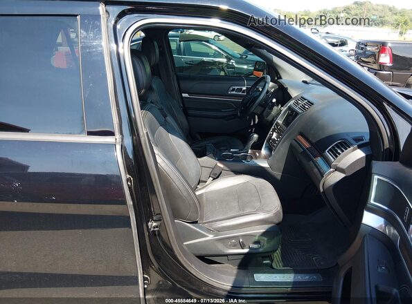 1FM5K7FH4JGC51369 2018 FORD EXPLORER Black Սալոնի դիմացի տեսք