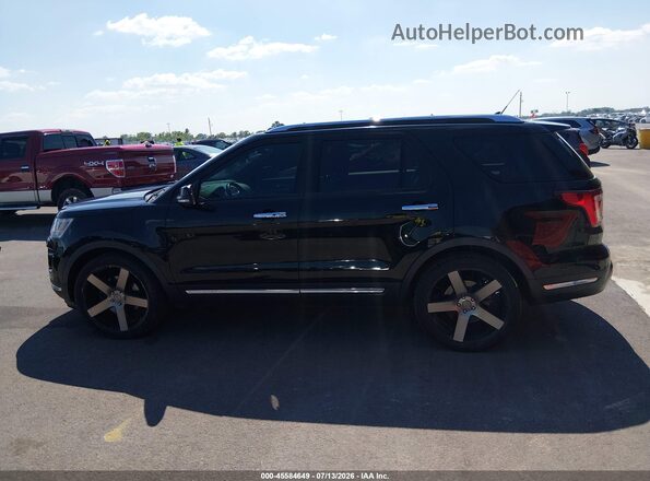 1FM5K7FH4JGC51369 2018 FORD EXPLORER Black Սալոնի 360 աստիճան տեսք