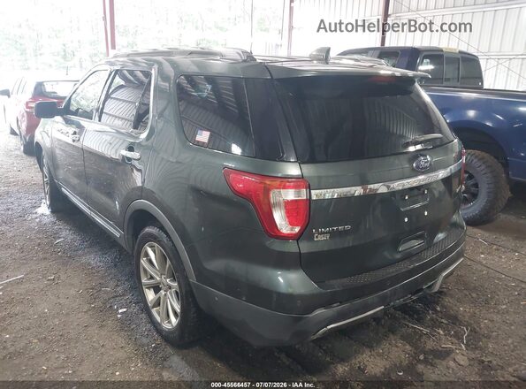 1FM5K7FH5GGA69222 2016 FORD EXPLORER Green Հետևի ձախ