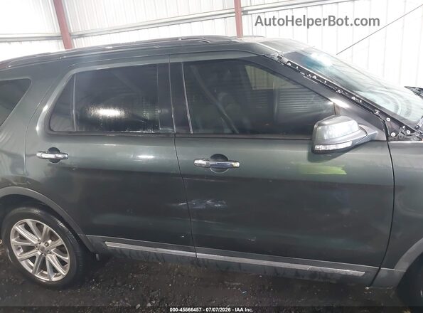 1FM5K7FH5GGA69222 2016 FORD EXPLORER Green Սալոնի հետևի տեսք