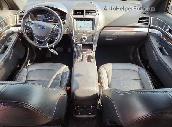 1FM5K7FH5JGC65264 2018 FORD EXPLORER Maroon Առջևի վահանակի տեսք