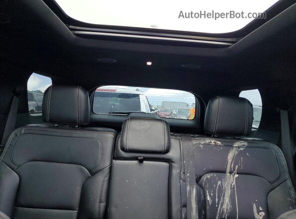 1FM5K7FH5JGC92741 2018 FORD EXPLORER Black Հետևի նստատեղերի տեսք