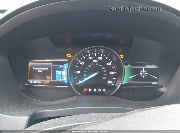 1FM5K7FH6HGD19553 2017 FORD EXPLORER White Вид задніх сидінь