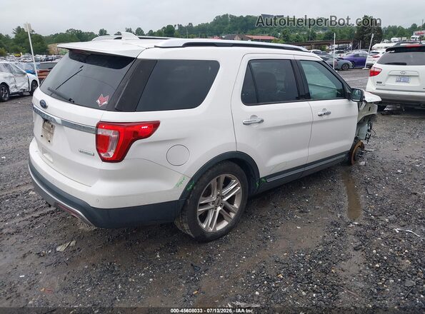 1FM5K7FH6HGD19553 2017 FORD EXPLORER White Задня права чверть