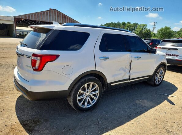 1FM5K7FH7GGC64285 2016 FORD EXPLORER Белый Задняя правая четверть