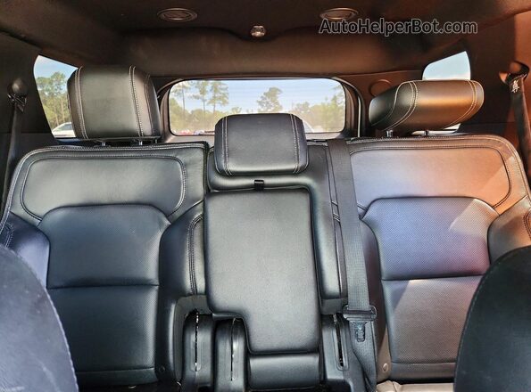 1FM5K7FH7GGC64285 2016 FORD EXPLORER Белый Вид задних сидений