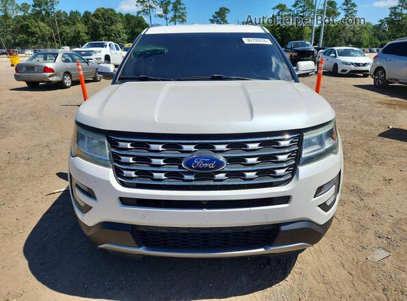 1FM5K7FH7GGC64285 2016 FORD EXPLORER Белый Вид спереди