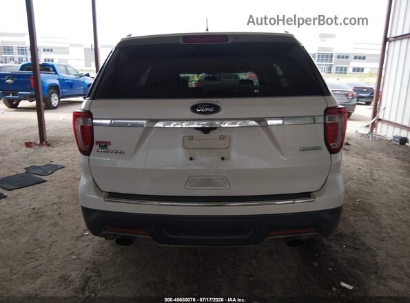 1FM5K7FH7JGC85354 2018 FORD EXPLORER White 