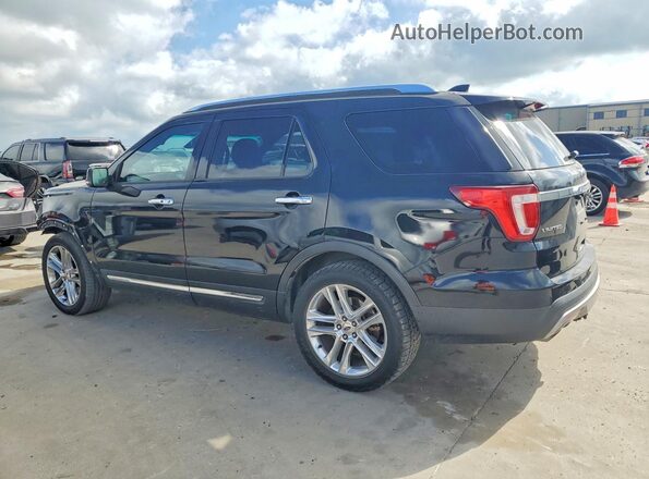 1FM5K7FH8GGC65977 2016 FORD EXPLORER Black Հետևի ձախ
