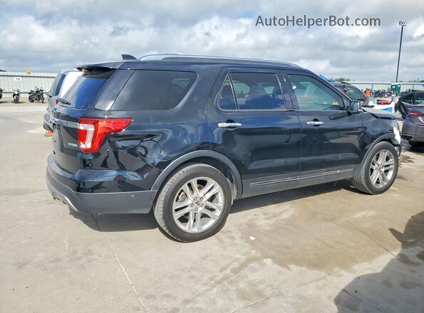 1FM5K7FH8GGC65977 2016 FORD EXPLORER Black Հետևի աջ