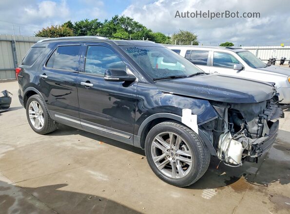 1FM5K7FH8GGC65977 2016 FORD EXPLORER Black Առջևի աջ