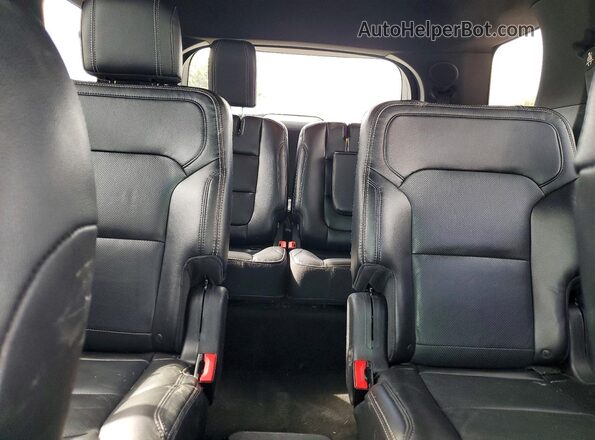 1FM5K7FH8GGC65977 2016 FORD EXPLORER Black Հետևի նստատեղերի տեսք