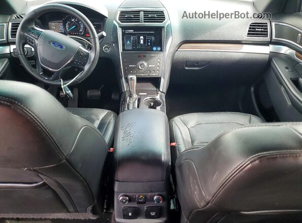 1FM5K7FH8GGC65977 2016 FORD EXPLORER Black Առջևի վահանակի տեսք