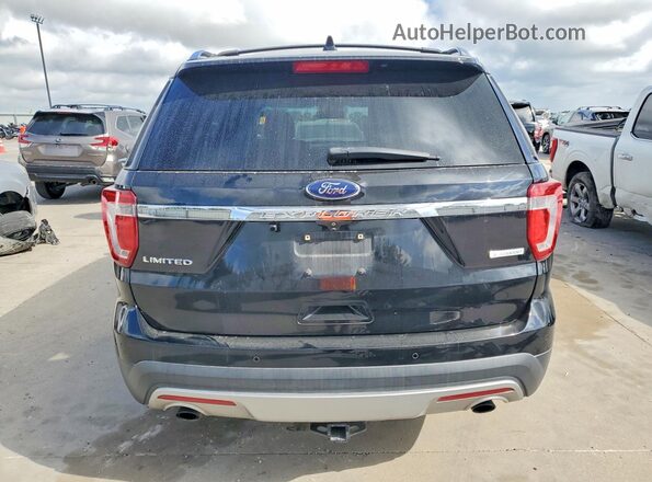 1FM5K7FH8GGC65977 2016 FORD EXPLORER Black Հետևի տեսք
