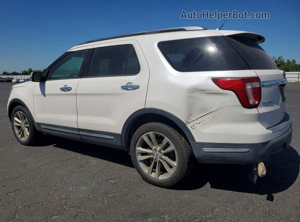 1FM5K7FH8JGA98267 2018 FORD EXPLORER White Rear left