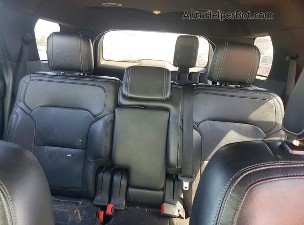 1FM5K7FH8JGA98267 2018 FORD EXPLORER White Rear seats view