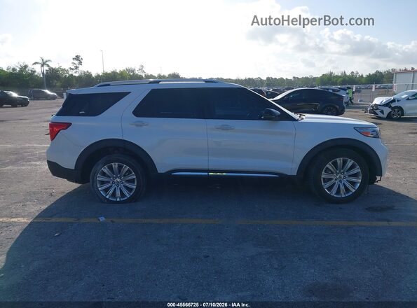 1FM5K7FW6NNA10672 2022 FORD EXPLORER White სალონის 360-გრადუსიანი ხედი