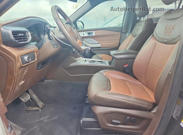1FM5K7LC9NGA68628 2022 FORD EXPLORER Черный Вид салона спереди