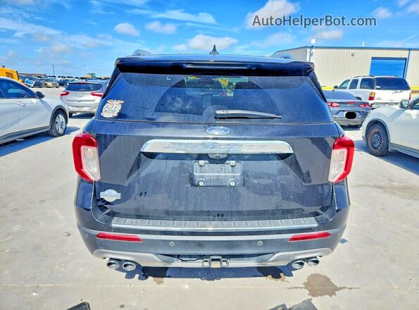 1FM5K7LC9NGA68628 2022 FORD EXPLORER Черный Вид сзади