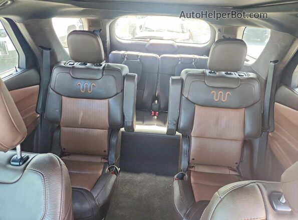 1FM5K7LC9NGA68628 2022 FORD EXPLORER Черный Вид задних сидений