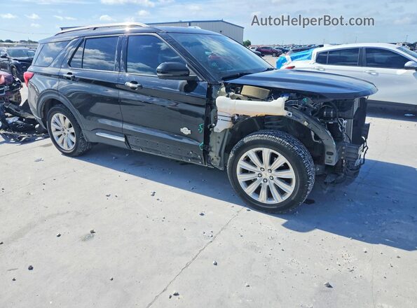 1FM5K7LC9NGA68628 2022 FORD EXPLORER Черный Передняя правая четверть