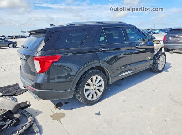 1FM5K7LC9NGA68628 2022 FORD EXPLORER Черный Задняя правая четверть