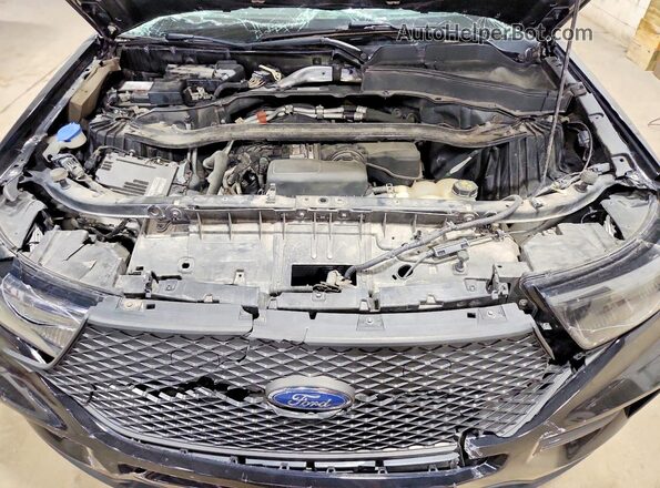 1FM5K8AB0LGA64061 2020 FORD EXPLORER Black Engine compartment view