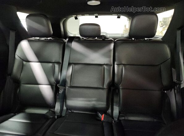 1FM5K8AB0LGA64061 2020 FORD EXPLORER Black Rear seats view