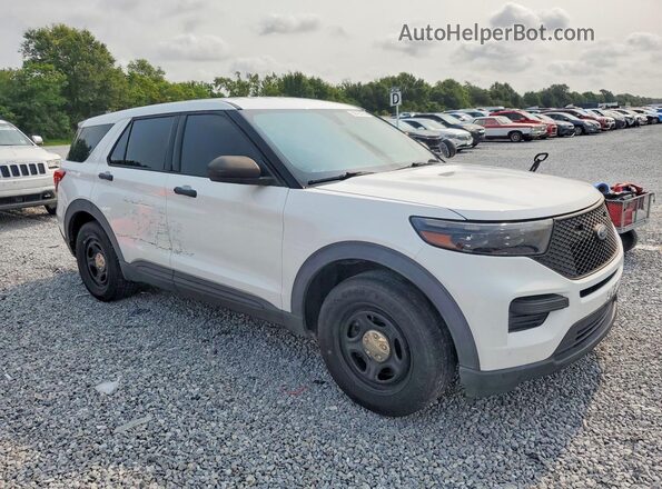 1FM5K8AB0LGA82933 2020 FORD EXPLORER White Передня права чверть