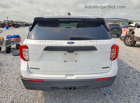 1FM5K8AB0LGA82933 2020 FORD EXPLORER White Вид ззаду